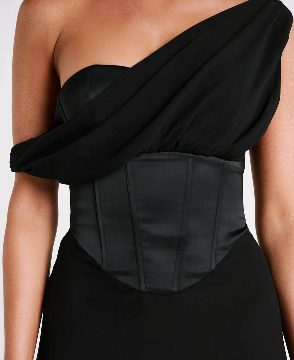 Meshki: Courtney Chiffon Maxi Dress