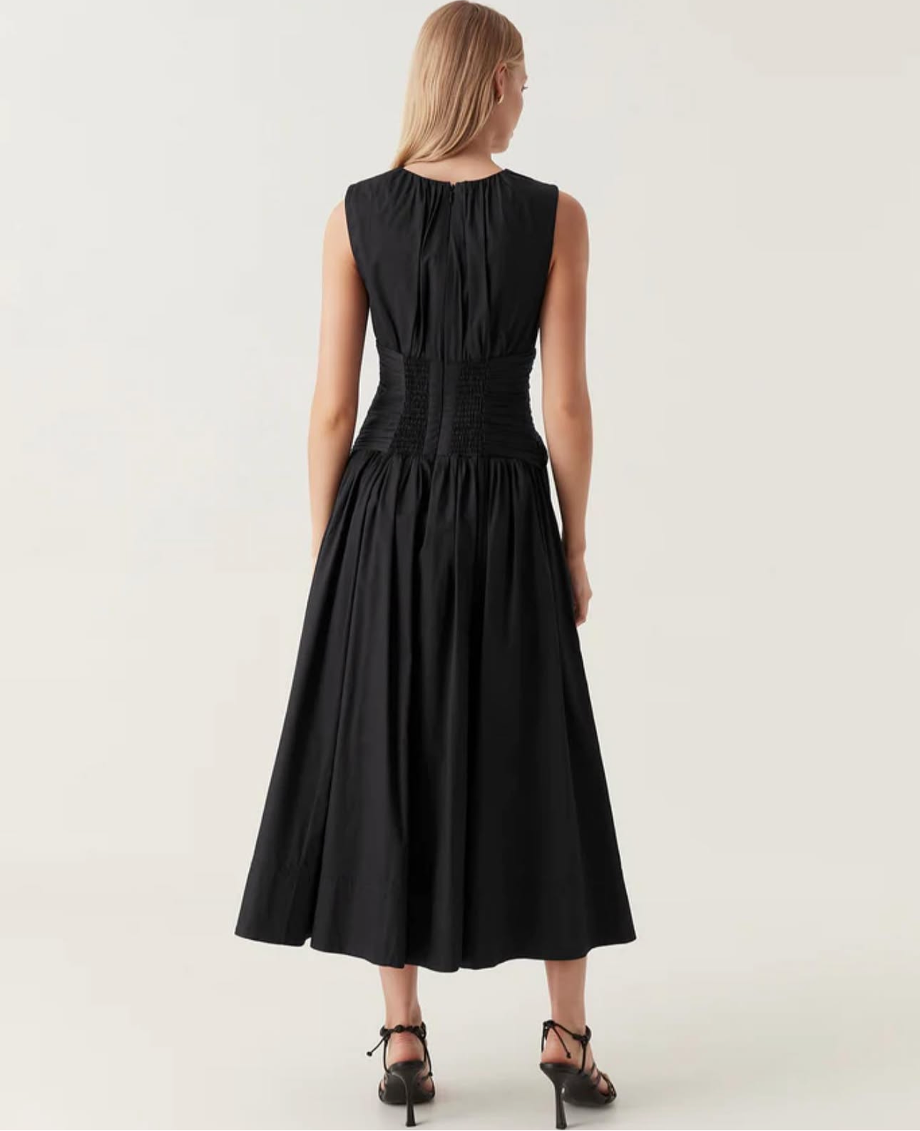 Aje: Agatha Knot Waist Midi Dress