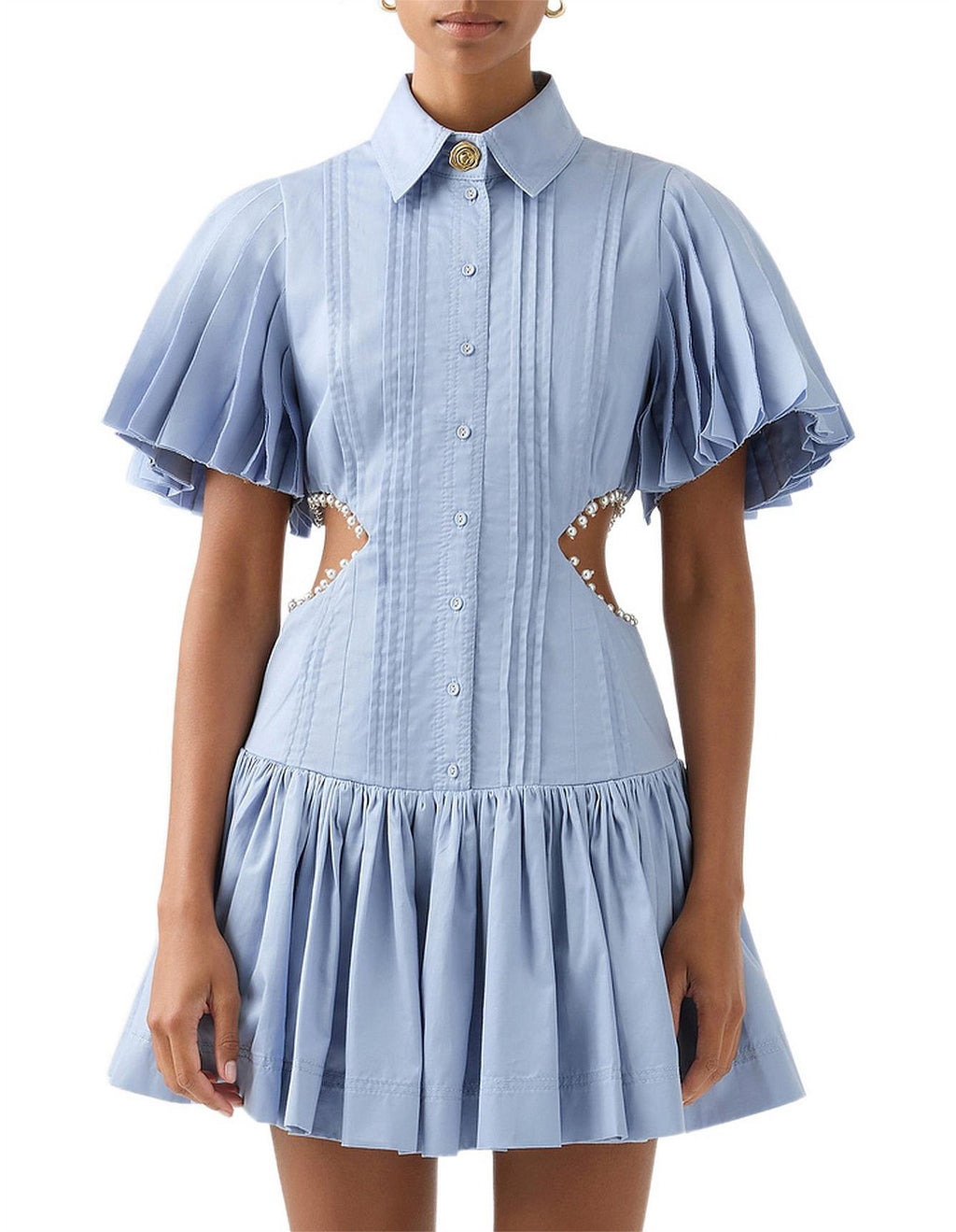 Aje: Mythos Mythos Pearl Waist Mini Dress