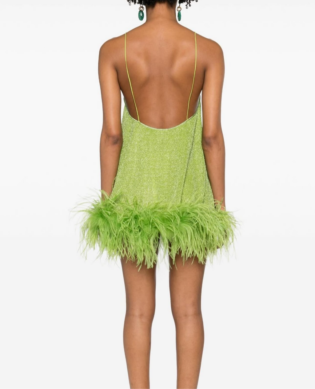 Oséree: Lumière Plumage Mini Dress