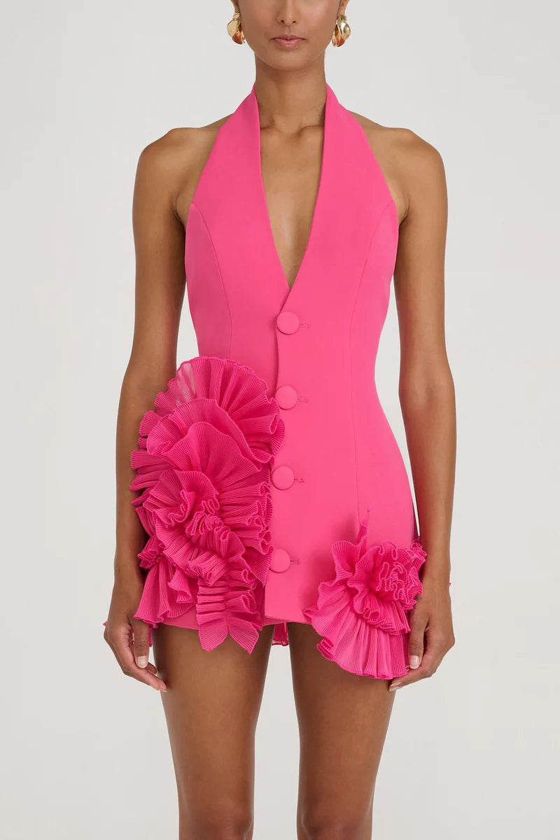 Eliya the Label: Belinda Magenta Mini Dress