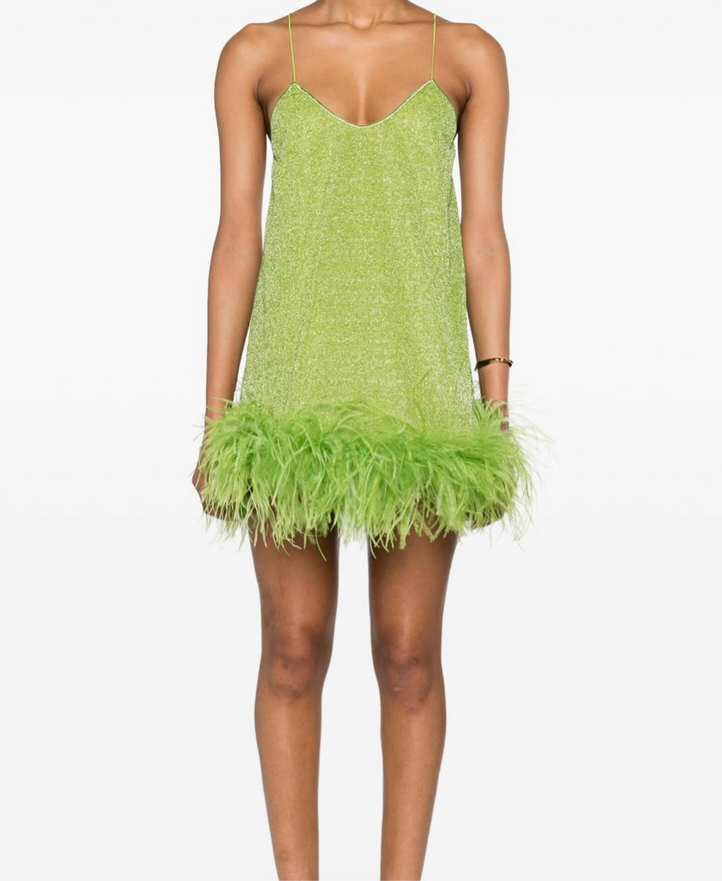 Oséree: Lumière Plumage Mini Dress