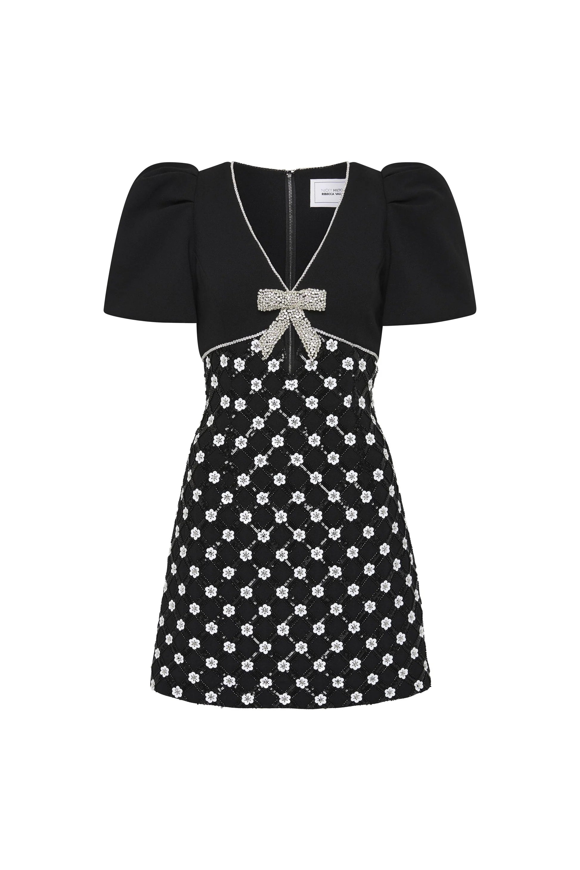 Rebecca Vallance: Alivia Short Sleeve Mini Dress