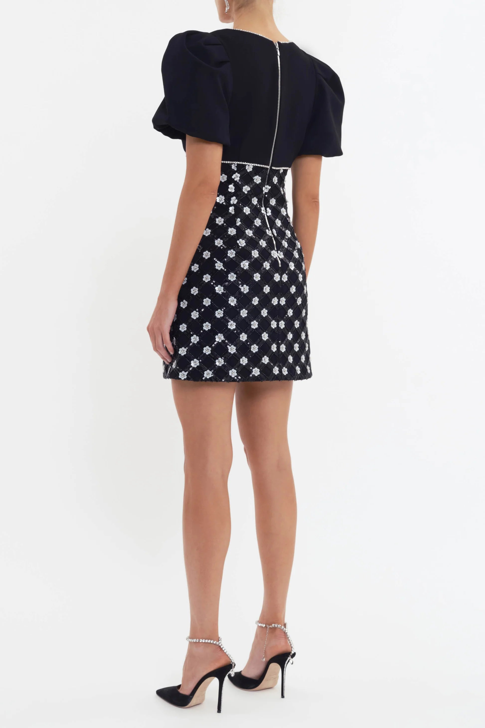 Rebecca Vallance: Alivia Short Sleeve Mini Dress