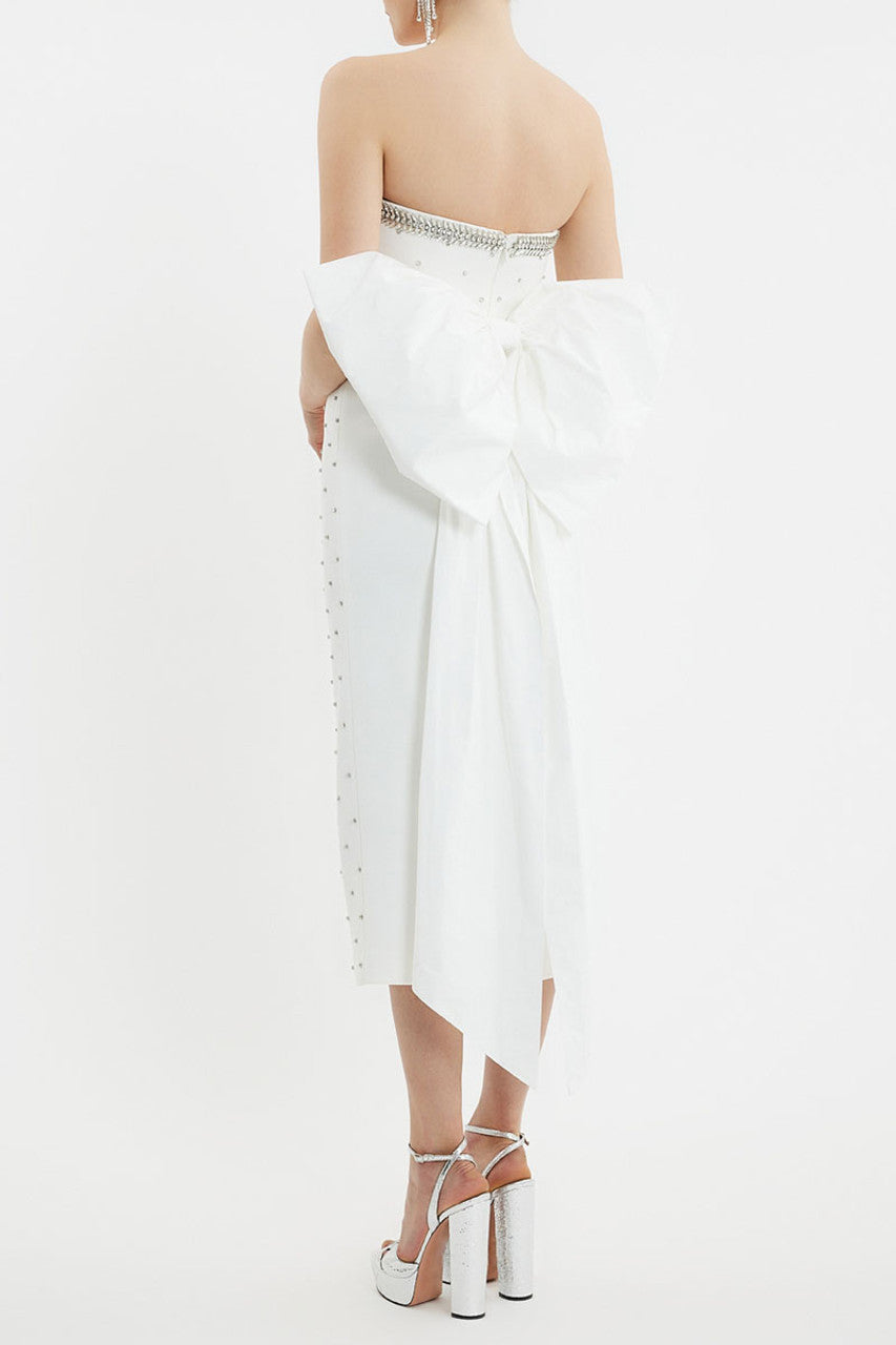 Rebecca Vallance: Alpine Bow Midi Dress