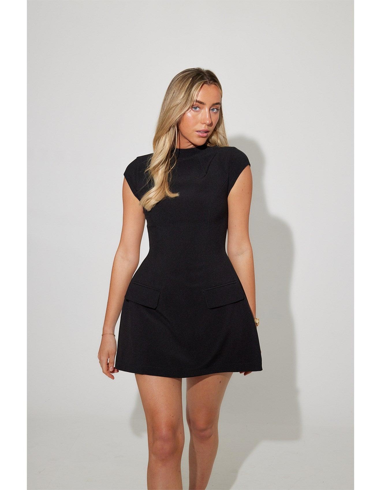 Odd Muse: The Ultimate Muse Cap Sleeve Mini Dress