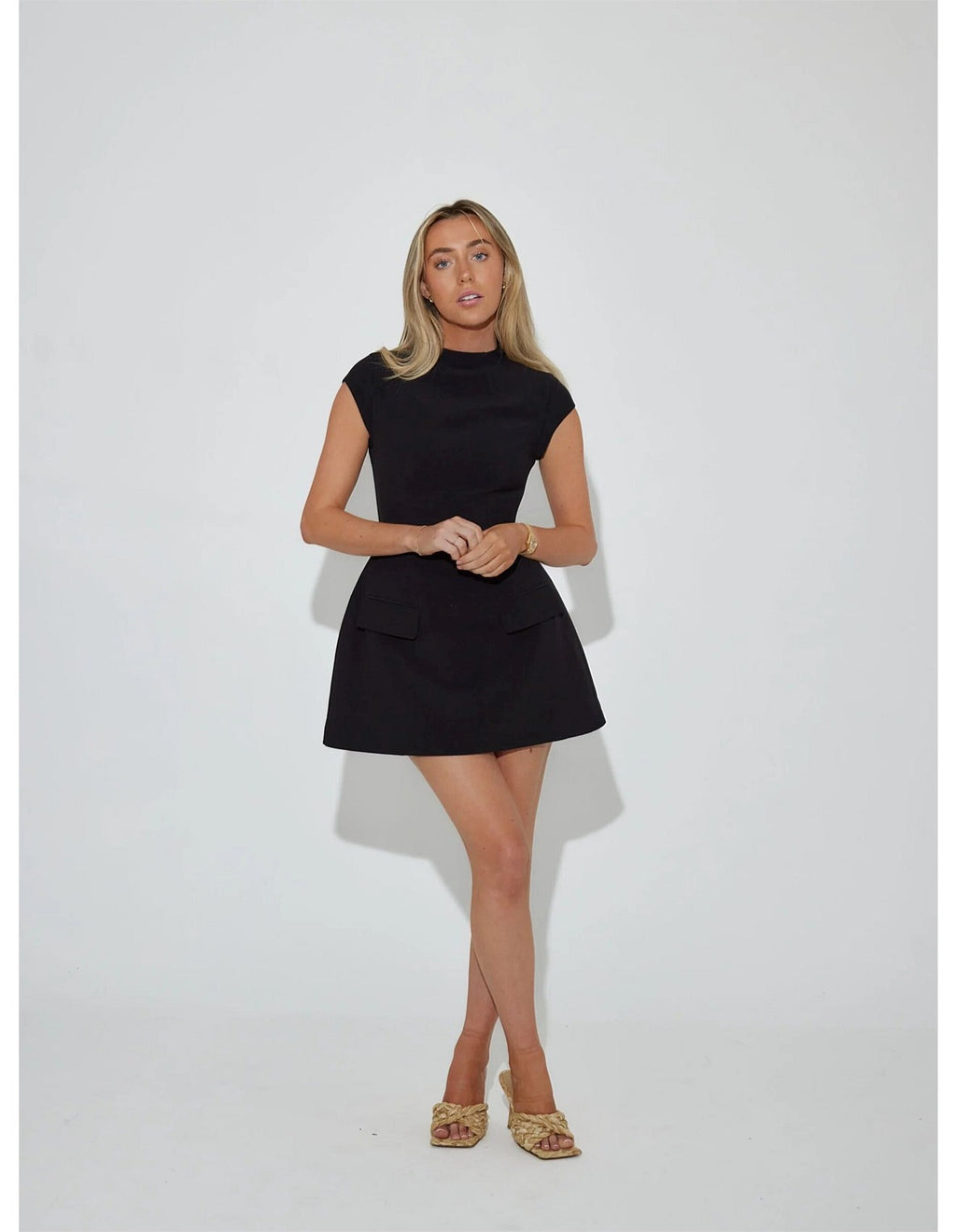 Odd Muse: The Ultimate Muse Cap Sleeve Mini Dress