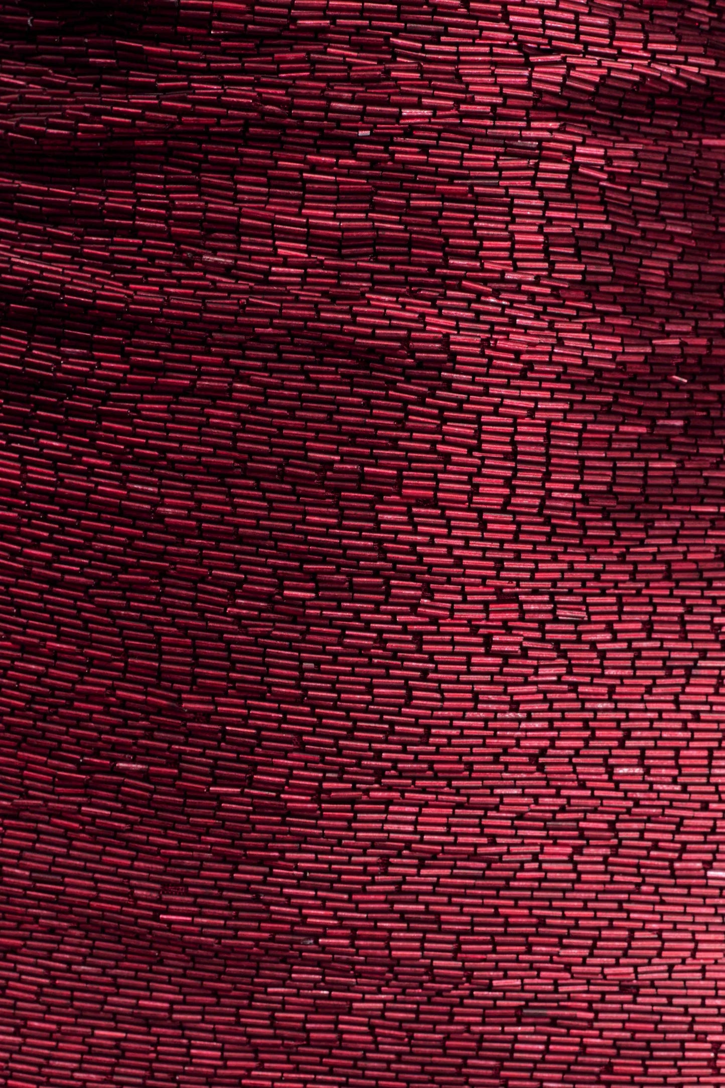 Meshki: Nylah Beaded Halter Mini Dress