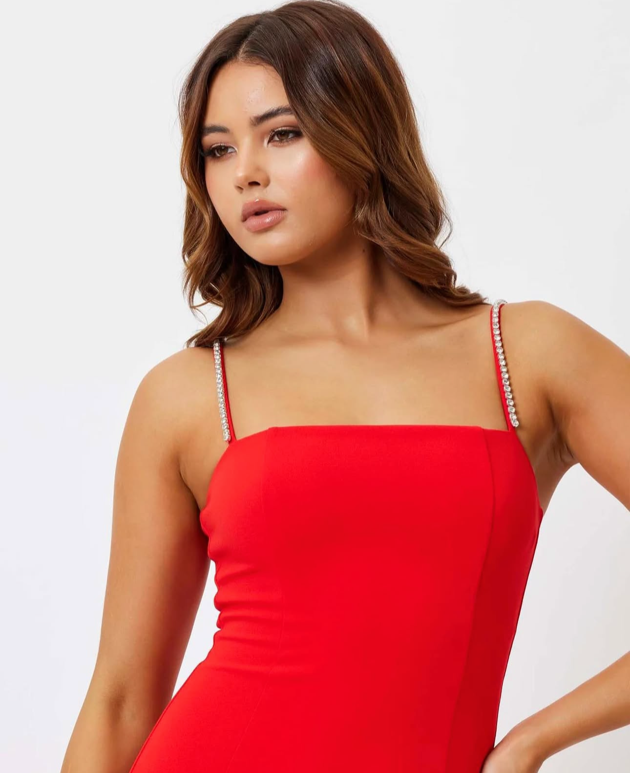 Bianca and Bridgett: Lily Square Neck Maxi Dress