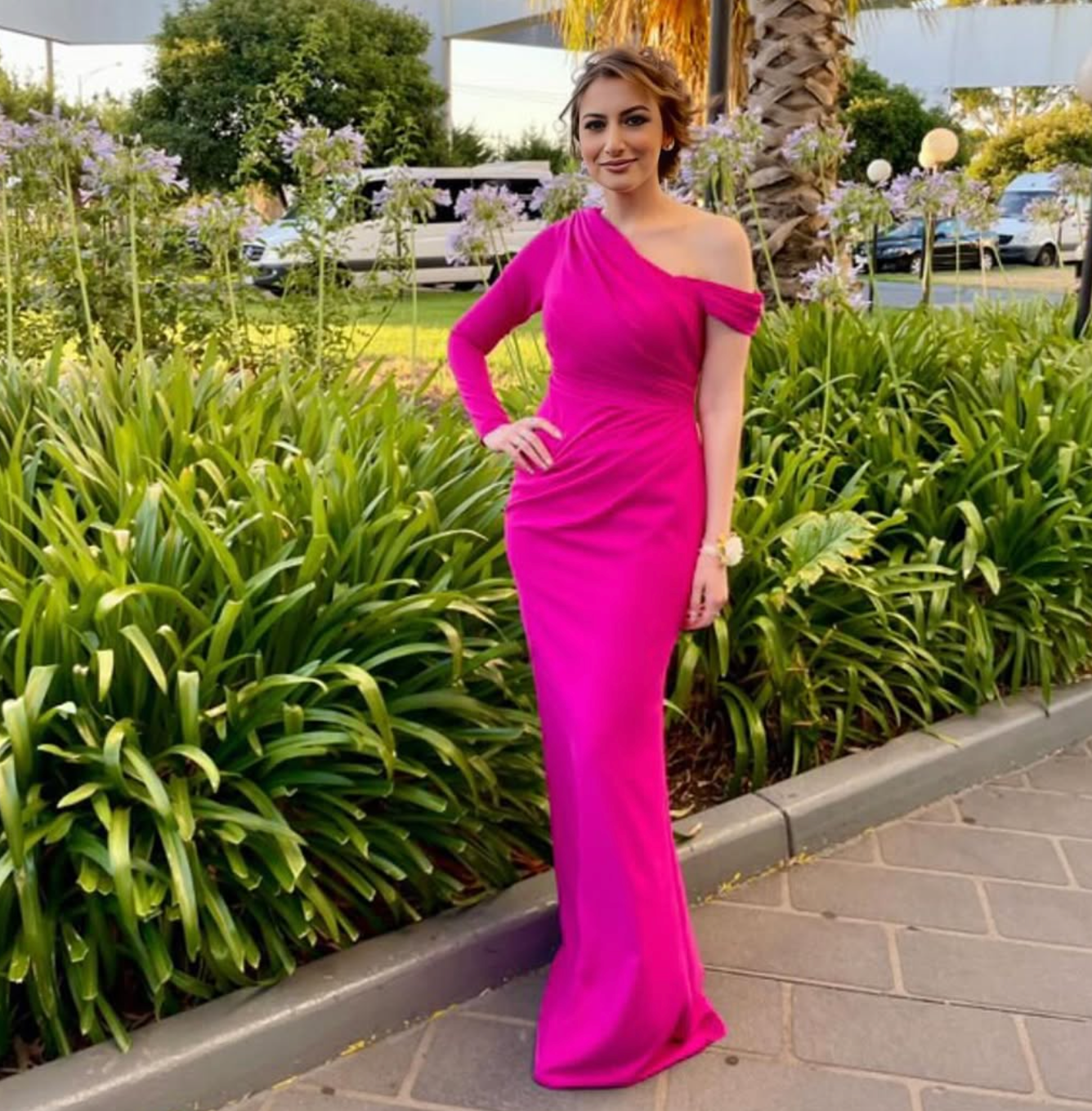 Custom Made Pink Maxi