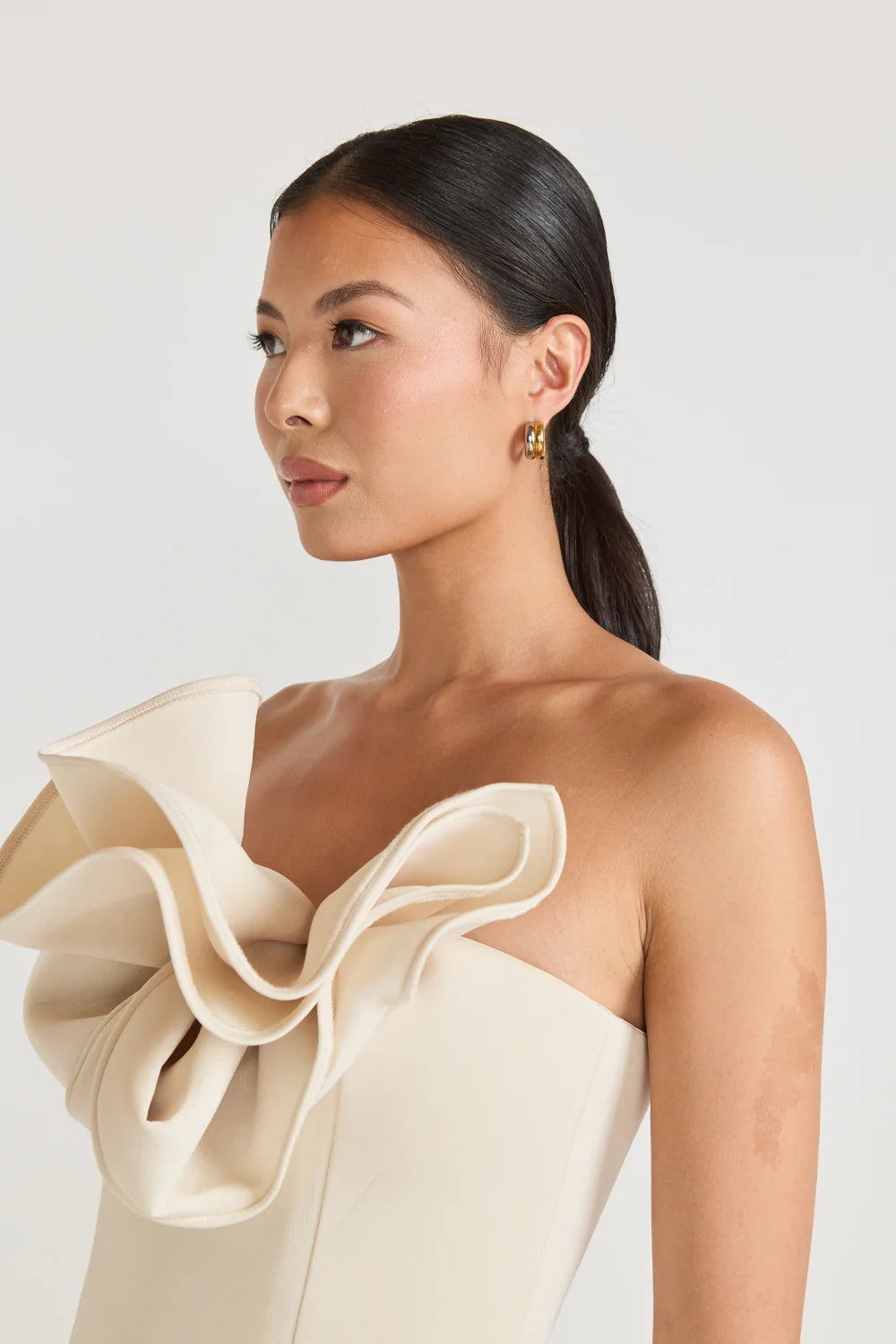 Tojha: Fleur Dress Champagne Beige