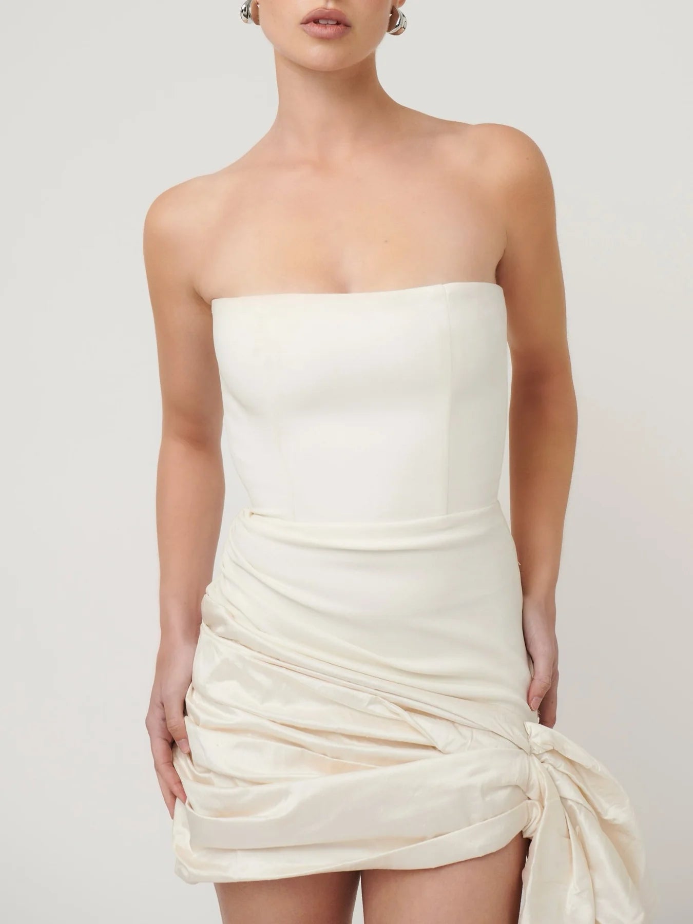 Effie Kats: Nadia Mini Dress (Ivory)